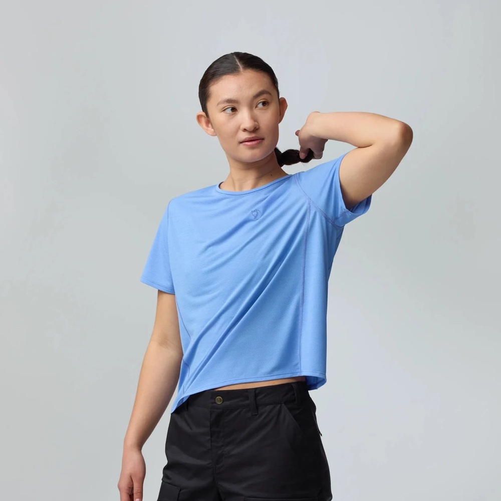 Fjallraven Abisko Light Short Sleeve - Light Blue